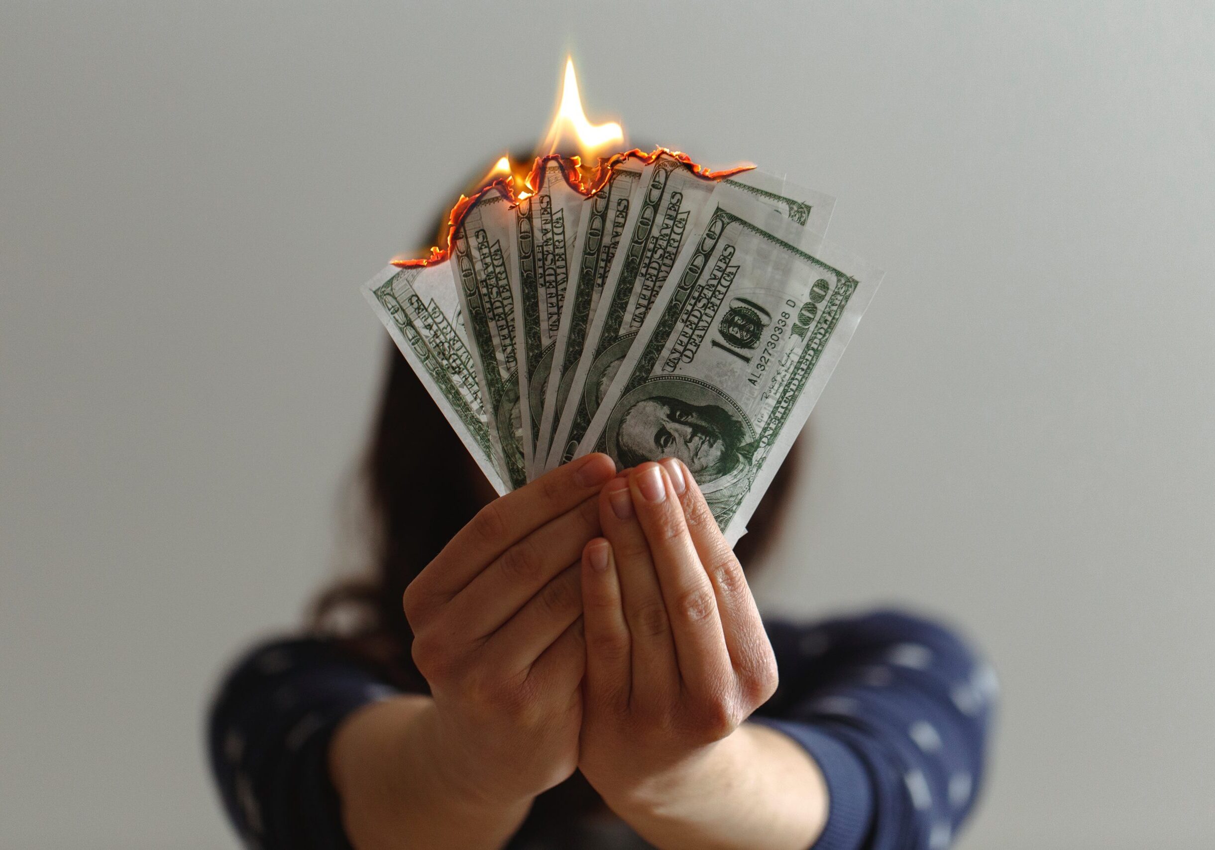 burning money